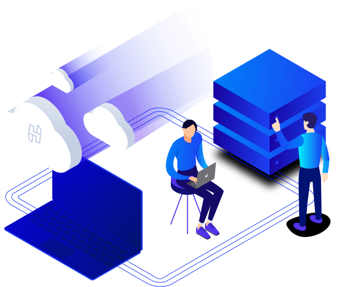 Cloud server hosting with NVMe SSD and dedicated IPv4