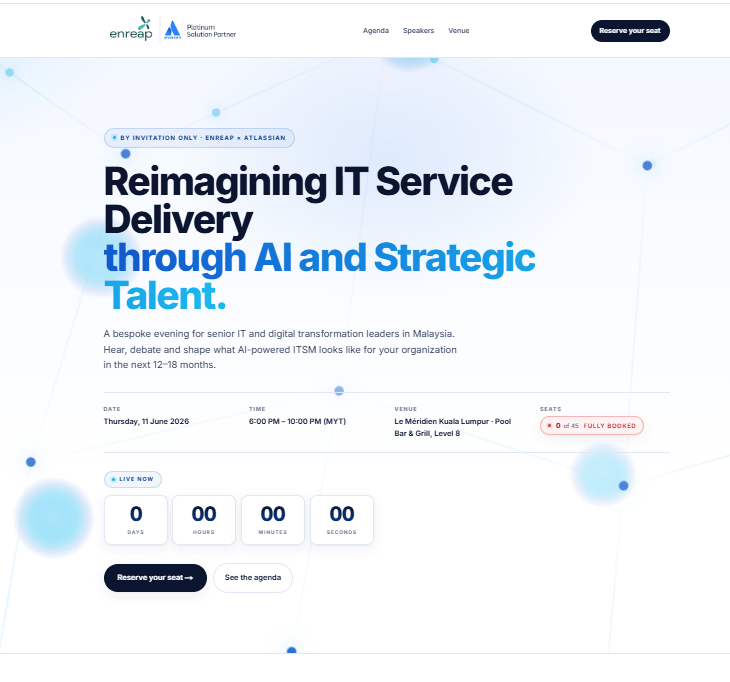 Enreap Event Registration Platform